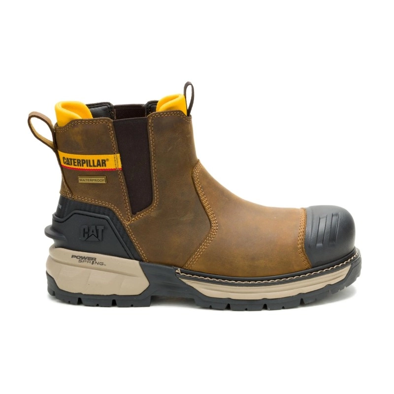 Botas de trabajo hombre Excavator ft Power Spring™ Technology Chelsea impermeables con puntera de material compuesto